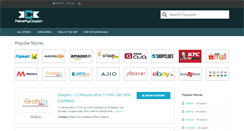 Desktop Screenshot of makemycoupon.com